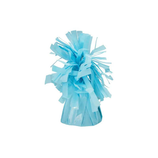 Picture of FOIL BALLOON WEIGHT BABY BLUE 130G